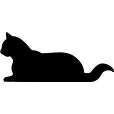 Adesivo per finestrino per Camper Van, motivo: gatto seduto, confezione da 2 decalcomanie Adesivo per finestrino per Camper Van, motivo: gatto seduto, confezione da 2 decalcomanie