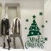 NT0086 Adesivi Murali - Albero innevato - Vetrofanie natalizie - 75x120 cm - Verde scuro - Decorazioni vetrine per Natale, stickers, adesivi NT0086 Adesivi Murali - Albero innevato - Vetrofanie natalizie - 75x120 cm - Verde scuro - Decorazioni vetrine per Natale, stickers, adesivi