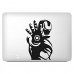 Adesivo "Iron Man Apple Power 2" monocolore per tutti i modelli Mac Book Apple Adesivo "Iron Man Apple Power 2" monocolore per tutti i modelli Mac Book Apple
