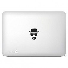 Adesivo breaking bad heisenberg face decal sticker for apple mac macbook tutti i modelli Adesivo breaking bad heisenberg face decal sticker for apple mac macbook tutti i modelli
