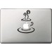 NetsPower® Abstract Design Series II Vinile Vinyl Decal Sticker Adesivo Adesivi Power-up Art Nero per Apple MacBook Pro/Air 13" 15" - Modello 17