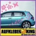Stickers Hibiscus "Fiori e farfalle Set 75 pezzi" adesivo NB-0169-IT rosa Stickers Hibiscus "Fiori e farfalle Set 75 pezzi" adesivo NB-0169-IT rosa