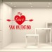 VT0432 Adesivi Murali Vetrofania San Valentino "My Love" - Misure 80x50 cm - rosso - Vetrine negozi per san valentino, stickers, adesivi VT0432 Adesivi Murali Vetrofania San Valentino "My Love" - Misure 80x50 cm - rosso - Vetrine negozi per san valentino, stickers, adesivi