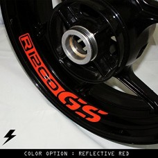 BMW R1200GS moto cerchio interno adesivo in vinile GR