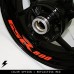 Suzuki GSR 600 moto cerchio interno adesivo in vinile GL