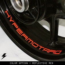 Ducati Hypermotard moto cerchio interno adesivo in vinile GO Ducati Hypermotard moto cerchio interno adesivo in vinile GO