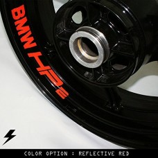 BMW HP2 moto cerchio interno adesivo in vinile GB