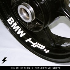 BMW HP4 moto cerchio interno adesivo in vinile GU