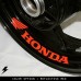 Honda moto cerchio interno adesivo in vinile GU Honda moto cerchio interno adesivo in vinile GU