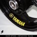 Yamaha moto cerchio interno adesivo in vinile GW Yamaha moto cerchio interno adesivo in vinile GW