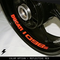 Ducati 1098s moto cerchio interno adesivo in vinile GO Ducati 1098s moto cerchio interno adesivo in vinile GO