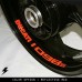 Ducati 1098s moto cerchio interno adesivo in vinile GO Ducati 1098s moto cerchio interno adesivo in vinile GO