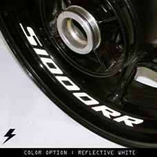 BMW S1000RR v2 moto cerchio interno adesivo in vinile GB