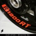 BMW R1200 RT moto cerchio interno adesivo in vinile GO