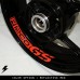 BMW R1200GS moto cerchio interno adesivo in vinile GO