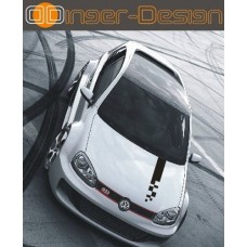 Adesivo per auto Race Rally Tuning raceflag Tuning Styling 120 x 10 cm Nero Adesivo per auto Race Rally Tuning raceflag Tuning Styling 120 x 10 cm Nero