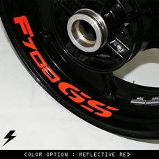 BMW F700GS moto cerchio interno adesivo in vinile GR