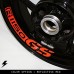 BMW R1150GS moto cerchio interno adesivo in vinile GB