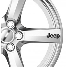 6 x Jeep Alloy Wheels-Adesivi adesivi grafiche di qualità 6 x Jeep Alloy Wheels-Adesivi adesivi grafiche di qualità