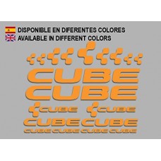 PEGATINAS CUBE F177 VINILO ADESIVI DECAL AUFKLEBER MTB STICKERS BIKE NARANJA PEGATINAS CUBE F177 VINILO ADESIVI DECAL AUFKLEBER MTB STICKERS BIKE NARANJA