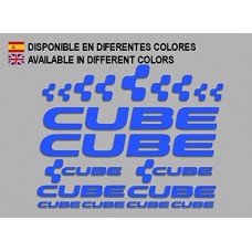 PEGATINAS CUBE F177 VINILO ADESIVI DECAL AUFKLEBER MTB STICKERS BIKE AZUL PEGATINAS CUBE F177 VINILO ADESIVI DECAL AUFKLEBER MTB STICKERS BIKE AZUL
