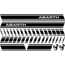 Adesiviautoemoto - Kit-Tun-Abarth Nero Lucido Adesiviautoemoto - Kit-Tun-Abarth Nero Lucido
