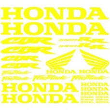 Adesivi Stickers Honda cbr 1000rr Ref: MOTO-038 Jaune Flash Adesivi Stickers Honda cbr 1000rr Ref: MOTO-038 Jaune Flash