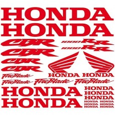 Adesivi Stickers Honda cbr 1000rr Ref: MOTO-038 rosso Adesivi Stickers Honda cbr 1000rr Ref: MOTO-038 rosso