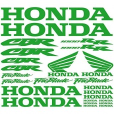 Adesivi Stickers Honda cbr 1000rr Ref: MOTO-038 verde chiaro Adesivi Stickers Honda cbr 1000rr Ref: MOTO-038 verde chiaro