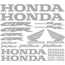 Adesivi Stickers Honda cbr 1000rr Ref: MOTO-038 argento Adesivi Stickers Honda cbr 1000rr Ref: MOTO-038 argento