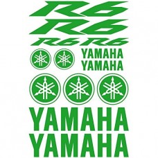 Adesivi Stickers Yamaha R6 Ref: 155-MOTO verde chiaro Adesivi Stickers Yamaha R6 Ref: 155-MOTO verde chiaro