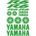 Adesivi Stickers Yamaha R6 Ref: 155-MOTO verde chiaro