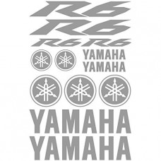 Adesivi Stickers Yamaha R6 Ref: 155-MOTO grigio Adesivi Stickers Yamaha R6 Ref: 155-MOTO grigio