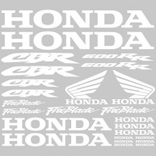 Adesivo adesivi HONDA CBR 600RR Ref: moto-039 bianco Adesivo adesivi HONDA CBR 600RR Ref: moto-039 bianco