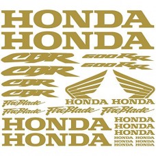 Adesivo adesivi HONDA CBR 600RR Ref: moto-039 oro