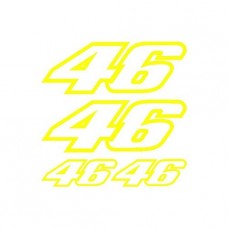 Autoadesivo Kit adesivi 46 SPON 009-Ref: Jaune Flash Autoadesivo Kit adesivi 46 SPON 009-Ref: Jaune Flash