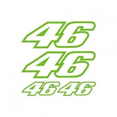 Autoadesivo Kit adesivi 46 SPON 009-Ref: Vert kawa Autoadesivo Kit adesivi 46 SPON 009-Ref: Vert kawa