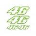 Autoadesivo Kit adesivi 46 SPON 009-Ref: Vert kawa