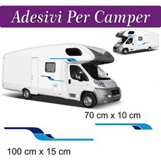 Adesivi per CAMPER - LINEE E CURVE 2 -