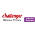 2 ADESIVI - 58X17 centimetri - LOGO CAMPER - CHALLENGER - 2 ADESIVI - 58X17 centimetri - LOGO CAMPER - CHALLENGER -