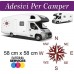 2 Adesivi per Camper - Rosa dei Venti - 580X580 mm - COLORE AMARANTO - adesivi per camper - caravan roulotte - accessori camper, stickers, decal 2 Adesivi per Camper - Rosa dei Venti - 580X580 mm - COLORE AMARANTO - adesivi per camper - caravan roulotte - accessori camper, stickers, decal