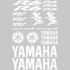 Adesivi Stickers Ref: MOTO Yamaha R6-162 bianco Adesivi Stickers Ref: MOTO Yamaha R6-162 bianco