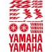 Adesivi Stickers Ref: MOTO Yamaha R6-162 rosso Adesivi Stickers Ref: MOTO Yamaha R6-162 rosso