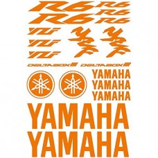Adesivi Stickers Ref: MOTO Yamaha R6-162 Orange KTM Adesivi Stickers Ref: MOTO Yamaha R6-162 Orange KTM