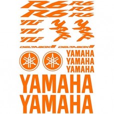 Adesivi Stickers Ref: MOTO Yamaha R6-162 Orange flash Adesivi Stickers Ref: MOTO Yamaha R6-162 Orange flash