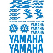 Adesivi Stickers Ref: MOTO Yamaha R6-162 azzurro cielo Adesivi Stickers Ref: MOTO Yamaha R6-162 azzurro cielo