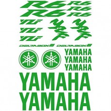 Adesivi Stickers Ref: MOTO Yamaha R6-162 verde chiaro Adesivi Stickers Ref: MOTO Yamaha R6-162 verde chiaro