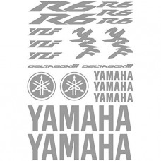 Adesivi Stickers Ref: MOTO Yamaha R6-162 grigio Adesivi Stickers Ref: MOTO Yamaha R6-162 grigio