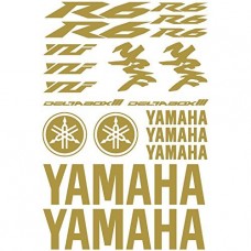 Adesivi Stickers Ref: MOTO Yamaha R6-162 oro Adesivi Stickers Ref: MOTO Yamaha R6-162 oro