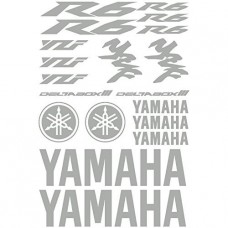Adesivi Stickers Ref: MOTO Yamaha R6-162 argento Adesivi Stickers Ref: MOTO Yamaha R6-162 argento